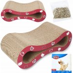 Trixie Mimi škrabadlo tmavě červené 48 x 16 x 22 cm – Hledejceny.cz