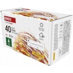 Emos D3AW01 LED vánoční nano řetěz měděný – Hledejceny.cz