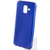 Pouzdro a kryt na mobilní telefon Samsung Pouzdro Forcell Jelly Matt Case TPU Samsung Galaxy A6 2018 modré