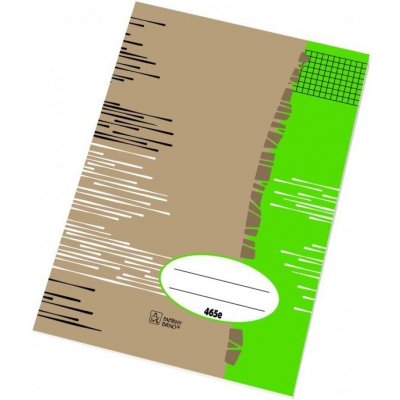 Papírny Brno Sešity školní ECONOMY A4 čtvereček 465 – Sleviste.cz