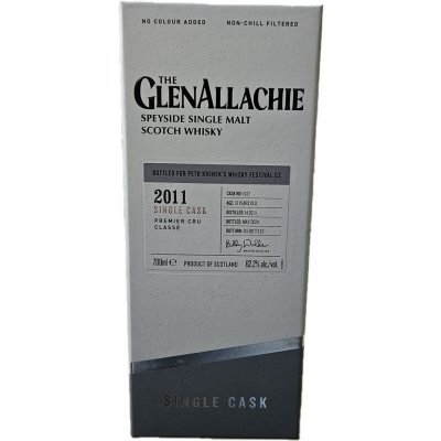 GlenAllachie Premier Cru Classé 2011 Cask no.1037 62,2% 0,7 l (karton) – Hledejceny.cz