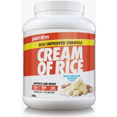 Per4m Cream Of Rice bílá čokoláda oříšek 2 kg – Hledejceny.cz