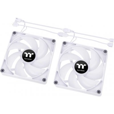 Thermaltake CT140 ARGB Sync PC Cooling Fan White (2-Fan Pack) CL-F154-PL14SW-A – Hledejceny.cz