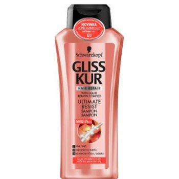 Gliss Kur Ultimate Resist šampon pro slabé vyčerpané vlasy 400 ml