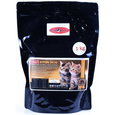 Bardog Kitten Cat 34/22 Super Prémium 1 kg