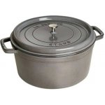 Staub Cocotte hrnec kulatý 20 cm 2,2 l šedý – Zboží Dáma