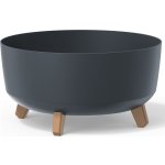 Prosperplast Květináč GRACIA LOW 38 cm antracit – Hledejceny.cz