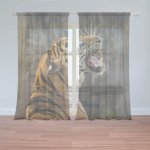 Sablio Záclony Řvoucí tygr: 2ks 150x250cm – Hledejceny.cz