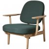 Křeslo Fritz Hansen Lounge chair JH97 dark green