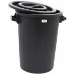 ALDOTRADE Sud nádoba na vodu s víkem černá - 65l – Zboží Dáma