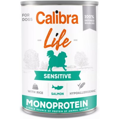 Calibra Life Dog Adult Sensitive Salmon with Rice 400 g