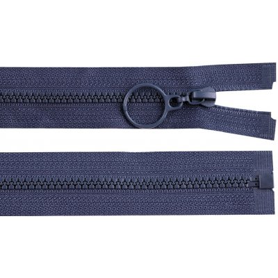 Stoklasa Kostěný zip No 3 délka 50 cm s kroužkem Balení: 1 ks, Varianta: 330 modrá tmavá 330 modrá tmavá – Hledejceny.cz