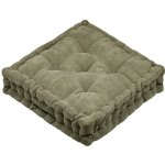 France sedací polštář na zem DANDY khaki 45x45x10 cm – Zboží Dáma