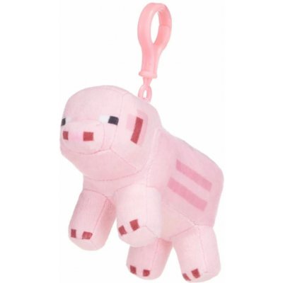CurePink 3D s karabinou Minecraft Prase výška 12 cm BC26239MNC-PIG – Hledejceny.cz