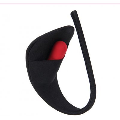 STD Invisible Strapless C-String Metallic Look Black – Zboží Dáma