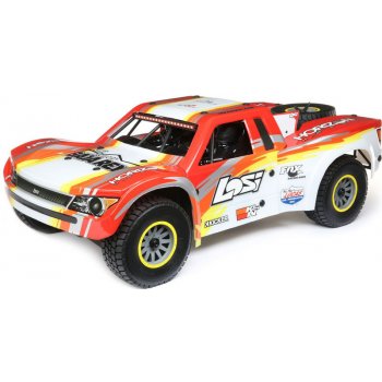 Losi Super Baja Rey Desert Truck 4WD BL RTR červená 1:6