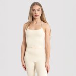 Exalted dámský StrapTop Elite krémová – Sleviste.cz
