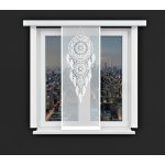 Panelová dekorační záclona na žabky APACHE bílá, šířka 60 cm výška 160 cm (cena za 1 kus panelu) MyBestHome – Hledejceny.cz