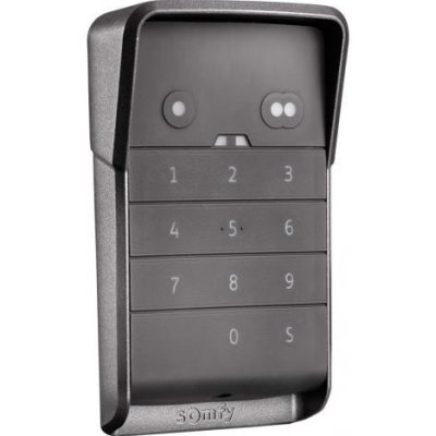 Somfy KeyPad 2 io Premium PRO - bezdrátová kódová klávesnice pro ovládání pohonu brány a vrat, 868 MHz 2-kanálová – Hledejceny.cz