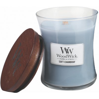 WoodWick Soft Chambray 275 g – Zbozi.Blesk.cz