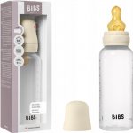 Bibs antikoliková fľaša s kaučuk cumlíkom Ivory 270ml – Sleviste.cz
