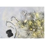 Emos D4FW01 LED vánoční řetěz 2,8 m 3x AA venkovní i vnitřní teplá bílá časovač – Zboží Dáma