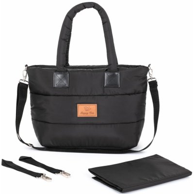 HappyBee taška bez kožíšku Trinity Black – Zboží Dáma
