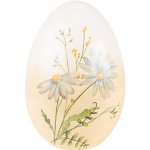 Dekorace keramické vajíčko s modrými květy 11*11*17 cm – Hledejceny.cz