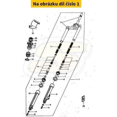 Yamaha Přední vidlice Why 99-06 5EUF31000100 – Sleviste.cz