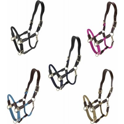 Covalliero Ohlávka Cordano Deluxe walnut – Zboží Dáma