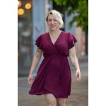 Letní šaty Anežka červená – Zboží Mobilmania