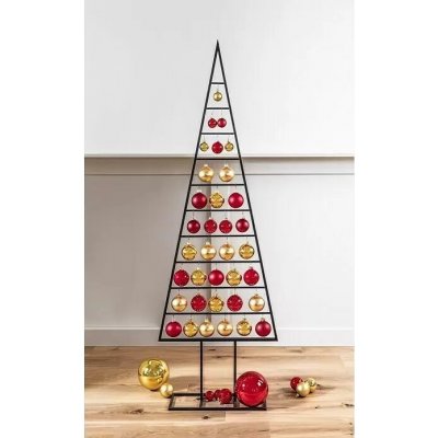 Vánoční dekorace kovový stromek 150 cm antracit I7031-129AKEC – Hledejceny.cz