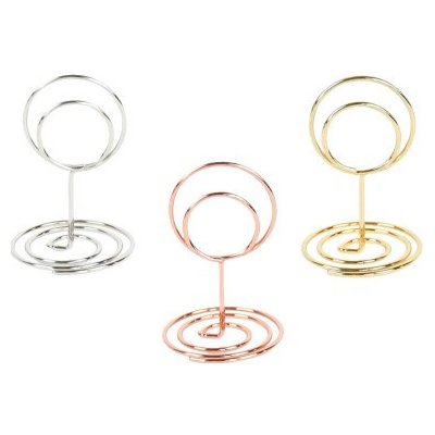 Stojánek na jmenovky, kruh na nožičce – Sleviste.cz