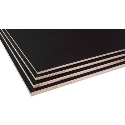 Voděodolná Hevea překližka 18x1250x2500 mm | Hnědá I/I | Protiskluzová a fóliovaná – Zboží Mobilmania