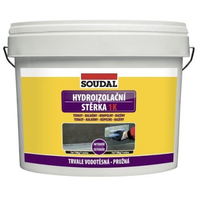 Hydroizolační stěrka Soudal 1K 10 kg – Hledejceny.cz