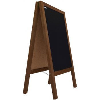 Allboards Reklamní áčko s křídovou tabulí 118 x 61 cm, PK96