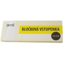 Optys 1267 Bločkové vstupenky 14x5cm 100 listů