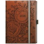 Prokop Vivella extra B6 Týdenní 2026 hnědá Káva – Zboží Dáma