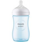 Avent Láhev Natural Response modrá 260 ml – Zboží Mobilmania
