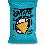 EL GRITO Slané kukuřičné tortilla chipsy 90 g – Zboží Dáma