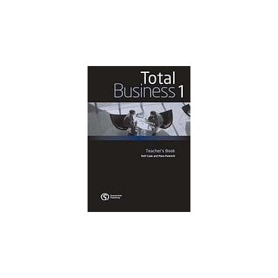 TOTAL BUSINESS PRE-INTERMEDIATE TEACHER´S BOOK - COOK, R.;PE – Zbozi.Blesk.cz