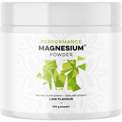 BrainMax Performance Magnesium Powder Limetka 550 g – Hledejceny.cz