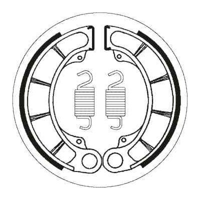 Brzdové pakny MR3 zadní HONDA CB 500 rok 94-96 | Zboží Auto