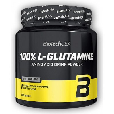 BioTech USA 100% L-Glutamine 500 g – Zboží Mobilmania