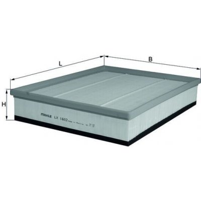 Vzduchový filtr MAHLE LX 1602 – Hledejceny.cz