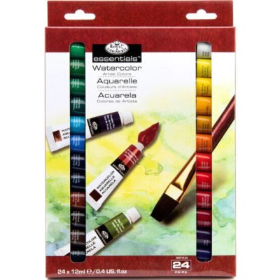 Akvarelové barvy Royal Langnickel 24x12 ml – Sleviste.cz