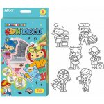 UNIPAP Barvy na sklo sada 6 ks 6422 10,5 ml + 6 sklíček – Hledejceny.cz