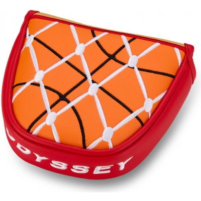 Odyssey Basketball Mallet kryt na putter oranžovo/červený – Zboží Dáma