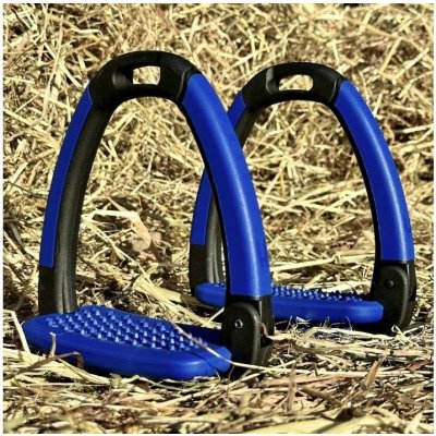 Bezpečnostní třmeny HORSENA Swap 2.0 modré – Zboží Dáma