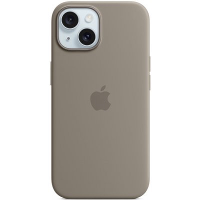 AppleMix Originální Apple iPhone 15 - MagSafe - silikonový - jílově šedé